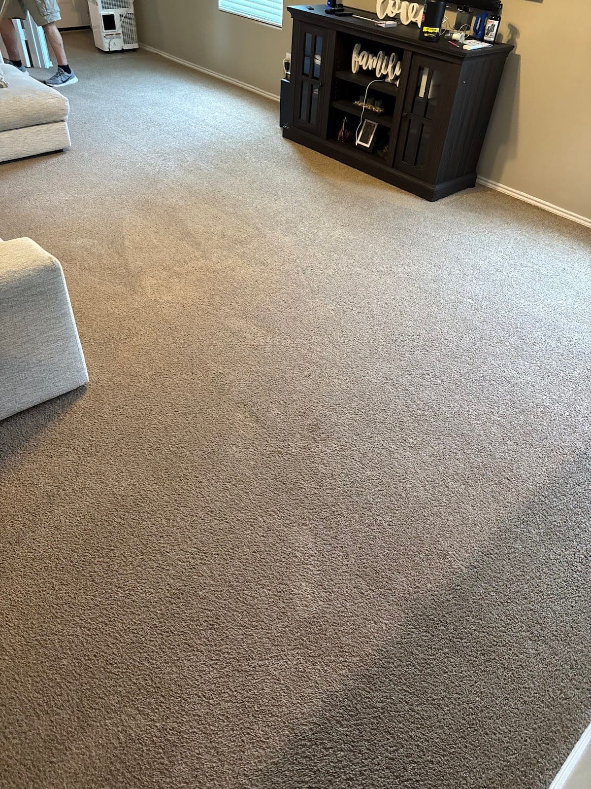 Carpet cleaning results in Houston, Texas