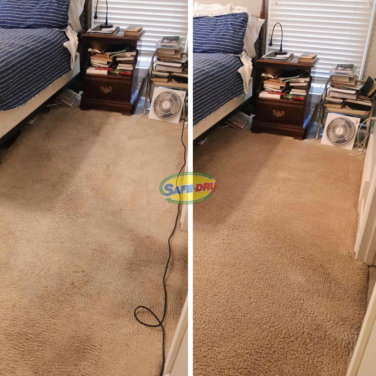 Carpet cleaning results in Memphis, Tennessee